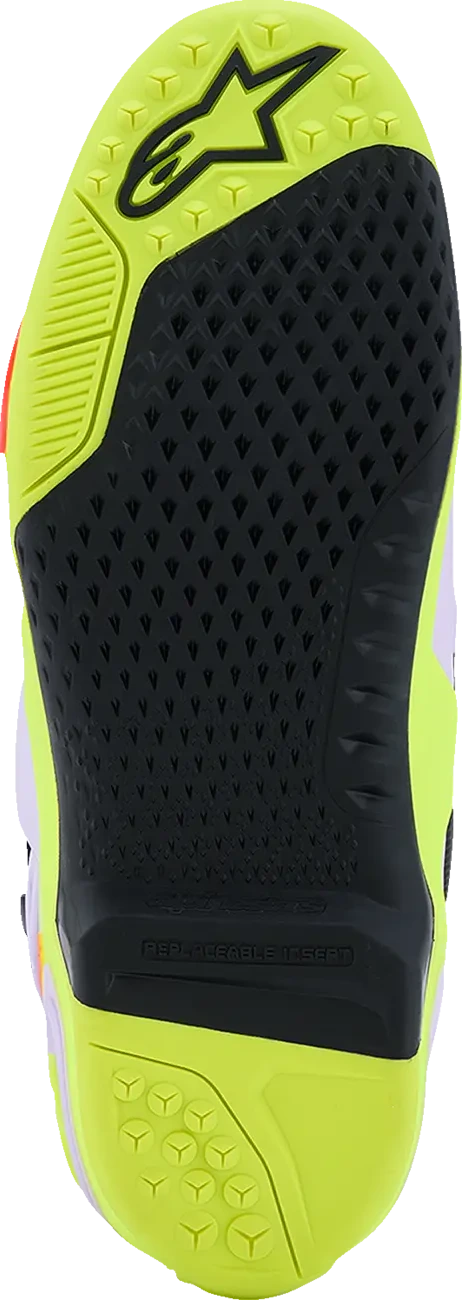 BOOT TECH 10 S-VENTED PURPLE/YELL/DIVA PNK 7