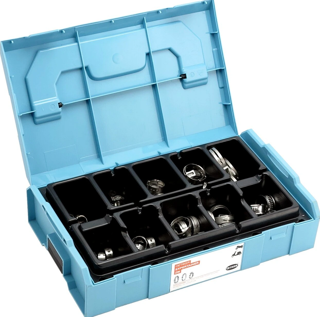 Oetiker, 'Expertainer 2Wheeler' fuel & oil line clamp kit