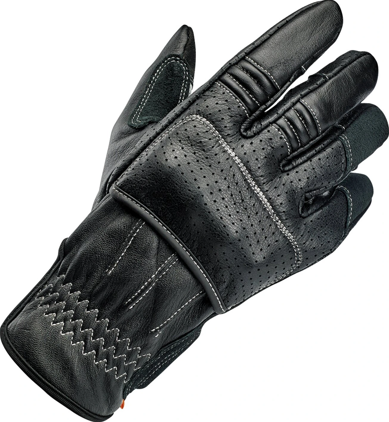 Biltwell Borrego gloves, black cement, XS