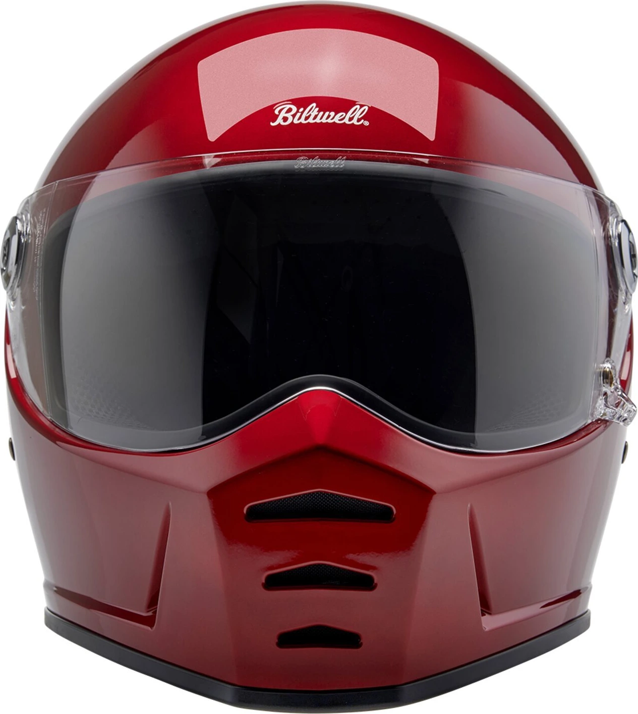 Biltwell Lane Splitter helmet, cherry Red, Red, XS, Metallic