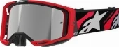Alpinestars Goggle Vision 8 LUAR Red/ Black/ Mirror SILVER