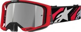 Alpinestars Goggle Vision 8 LUAR Red/ Black/ Mirror SILVER