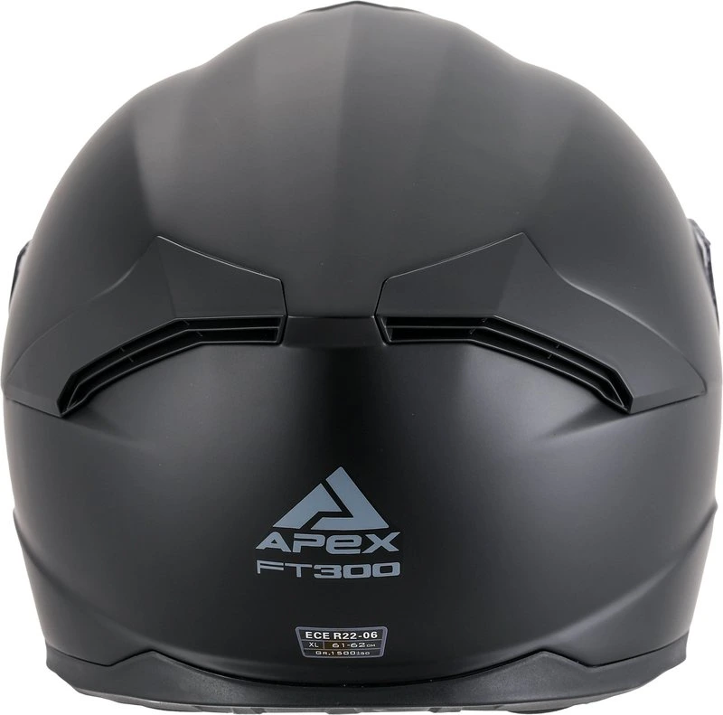 APEX Helmet FT300 Solid matt black M