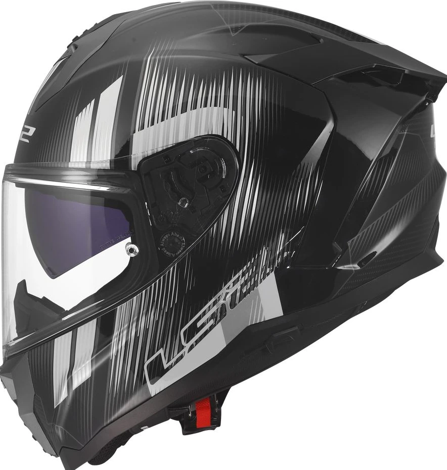 LS2 FF817 CHALLENGER II NITRO Helmet - Black Grey, 3XL