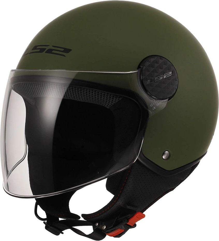 LS2 OF558 SPHERE II SOLID šalmas - Matt Military Green, M