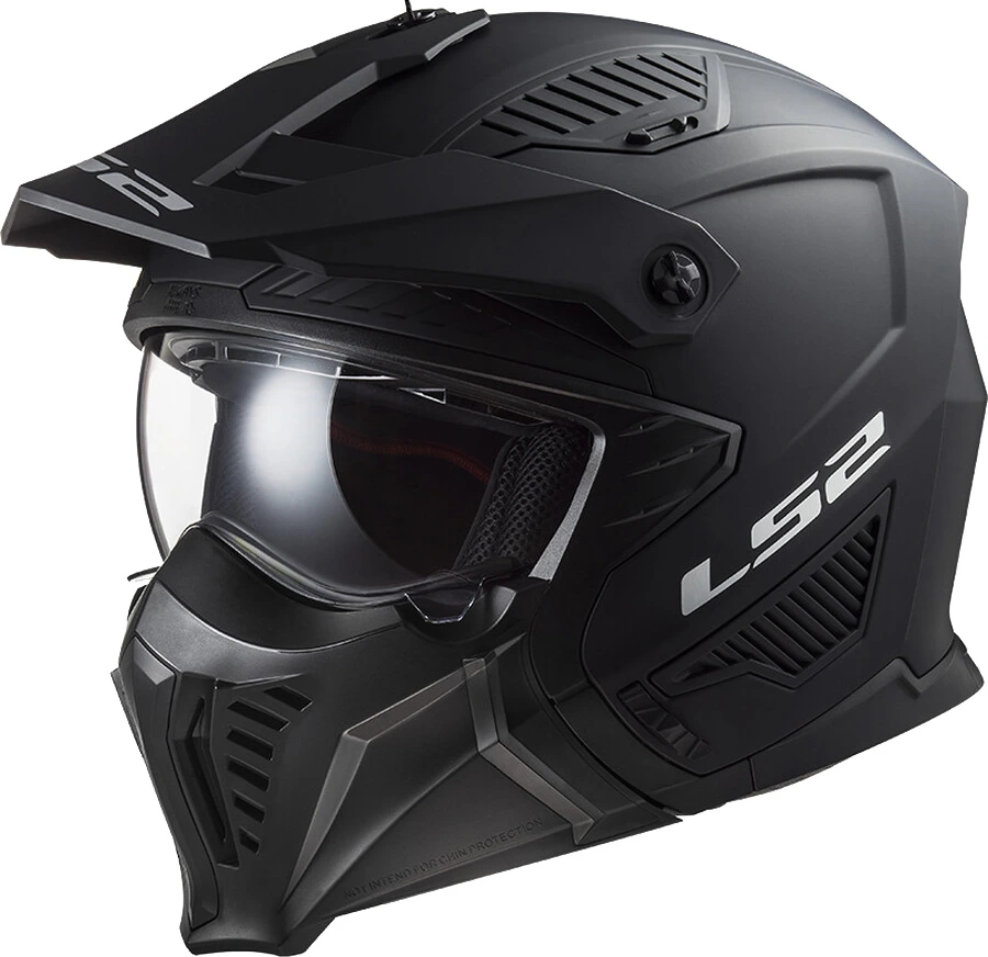 LS2 OF606 DRIFTER Solid helmet - Matt Black, S