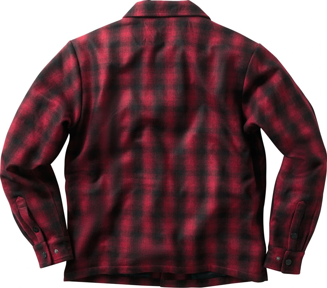 WCC Wool lined Plaidshirt, Red, black, 2XL