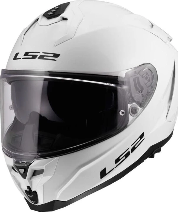LS2 FF817 CHALLENGER II SOLID Helmet - Gloss White, S