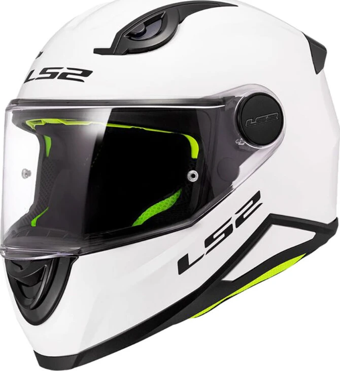 LS2 FF812 KID SOLID Helmet - Gloss White, S