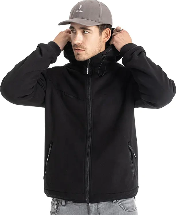 JACKET HOOD XTM V3 BLACK SM