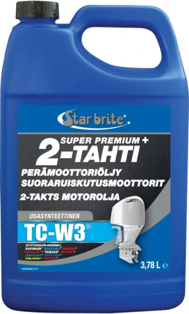 Star brite Super Premium 2-Cycle Engine Oil TC-W3 - 3.78L