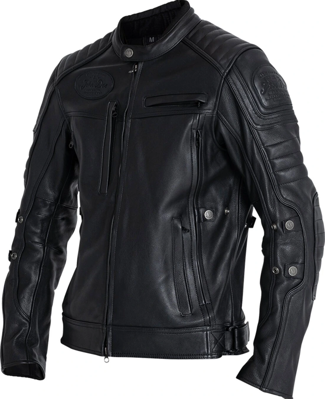 John Doe Technical Leather jacket, Black, L