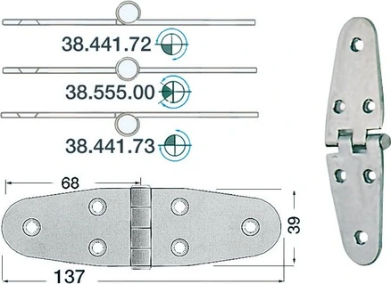 SS hinge
