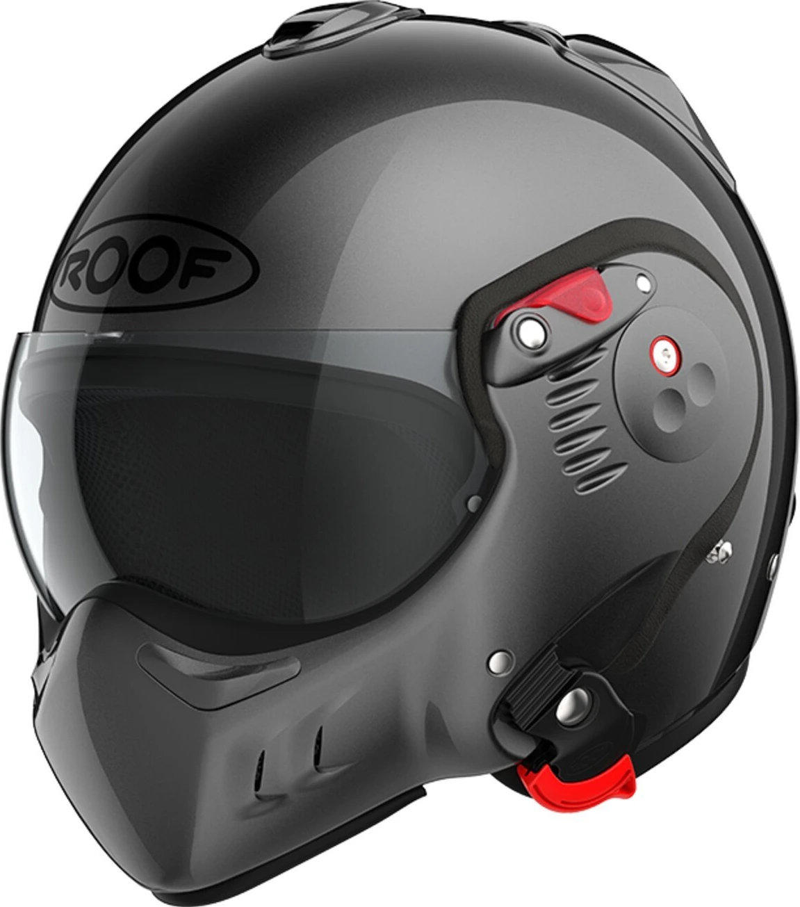 Roof Boxer Alpha helmet metal, Gray, XS, Matte