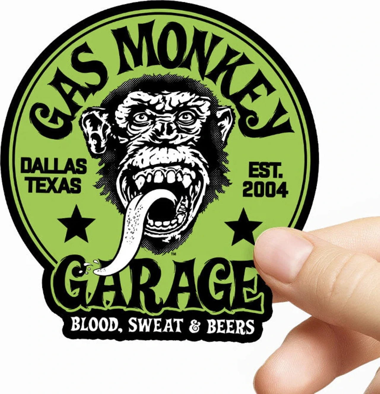 GMG Green Logo Sticker