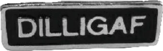 Biker pins Dilligaf pin