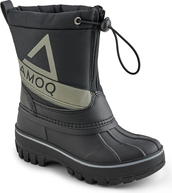 AMOQ Snowtime JNR Boots Black/Grey, 29