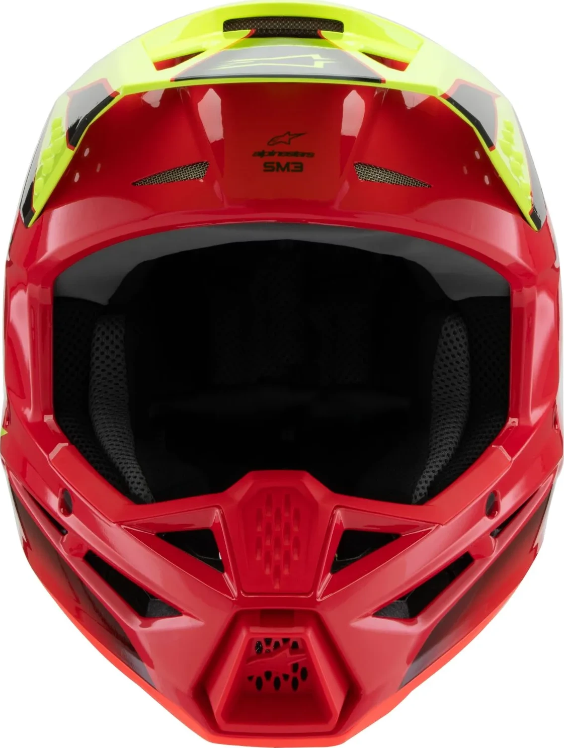 HELMET YTH SM3 FRAY RD/YL/BK YS