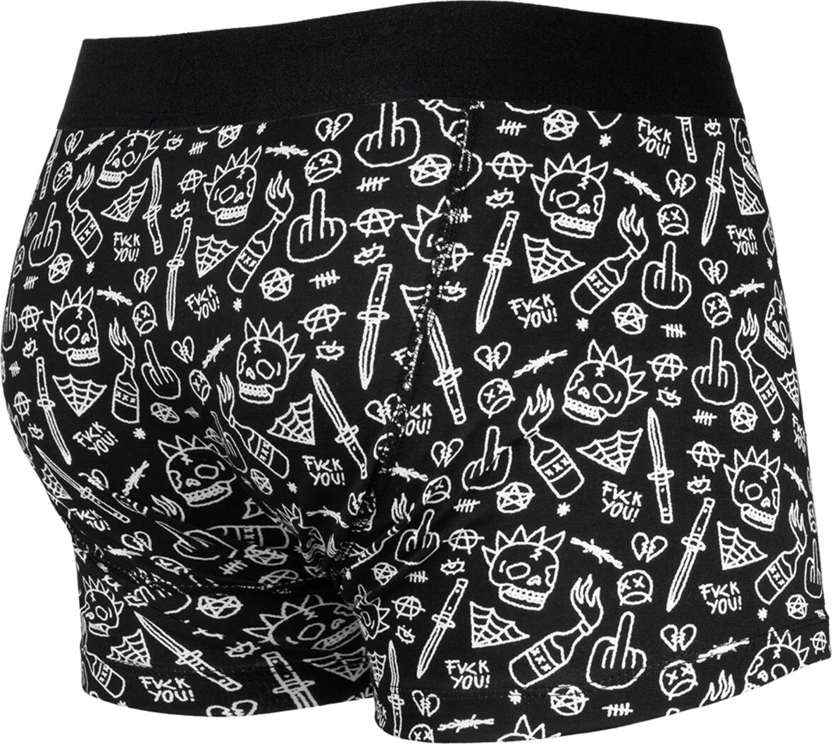 American Socks No Direction underwear, Black, S
