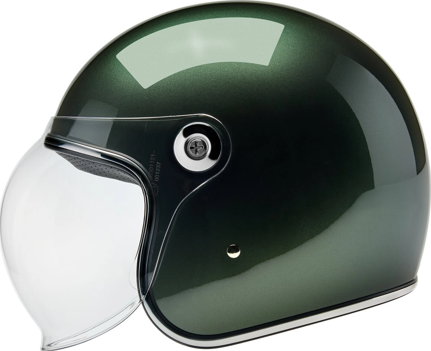 Biltwell Tahoe helmet, sierra Green, Green, L, Metallic