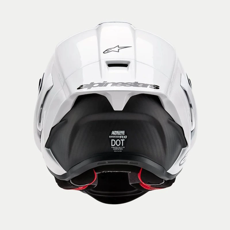 Alpinestars Helmet Supertech R10 White/Flat Black, XS