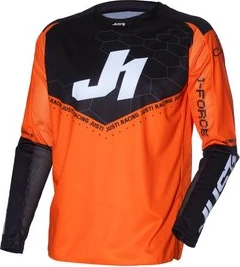 Just1 Jersey J-Force Hexa Orange/Black, 2XL