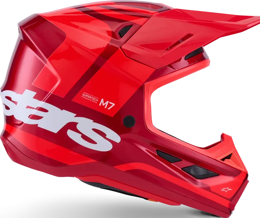 HELMET SM7 CORE RED-GLOSS XS