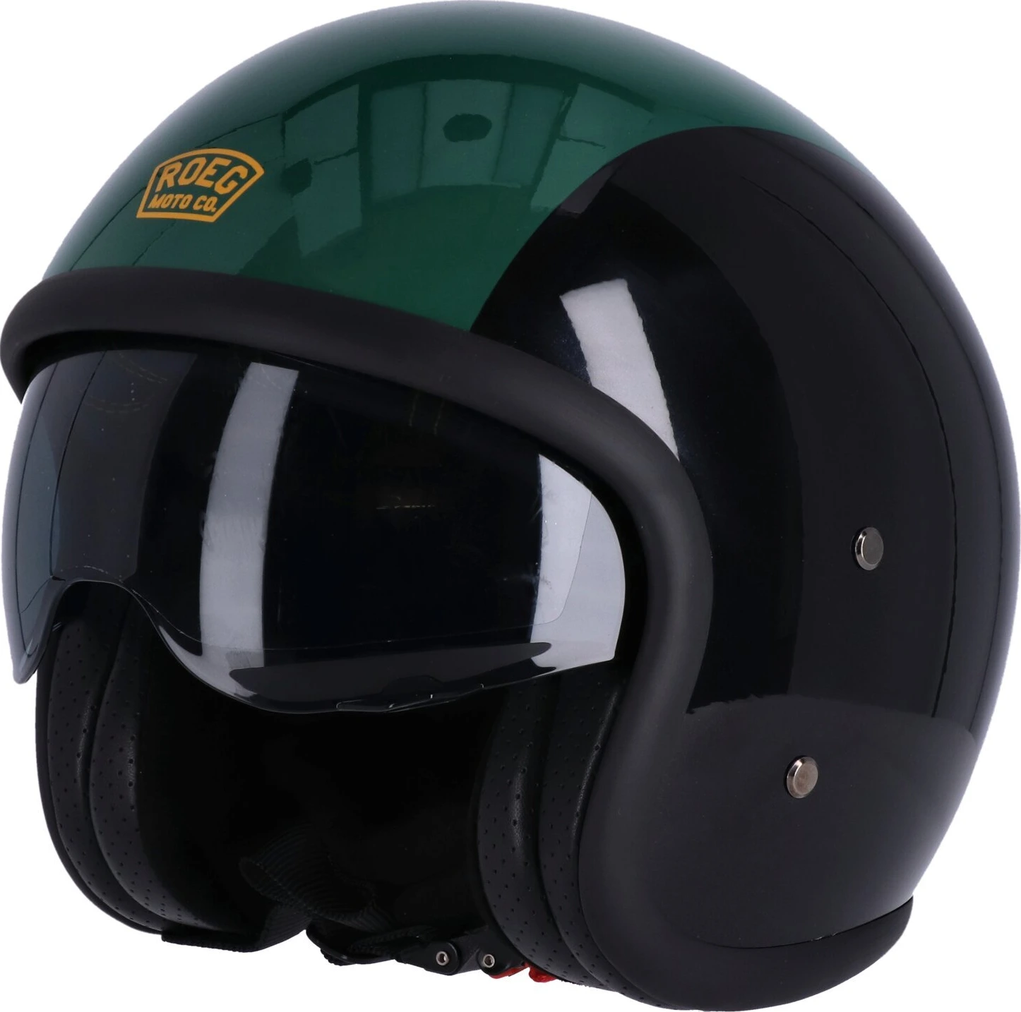 Roeg Sundown helmet, green, Black, XS, Gloss