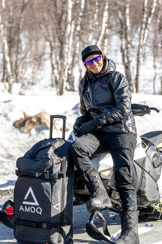 AMOQ Mission Trolley 120L Black