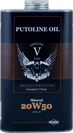 Putoline V-Twin Mineraalne 20W-50- 1L (6)