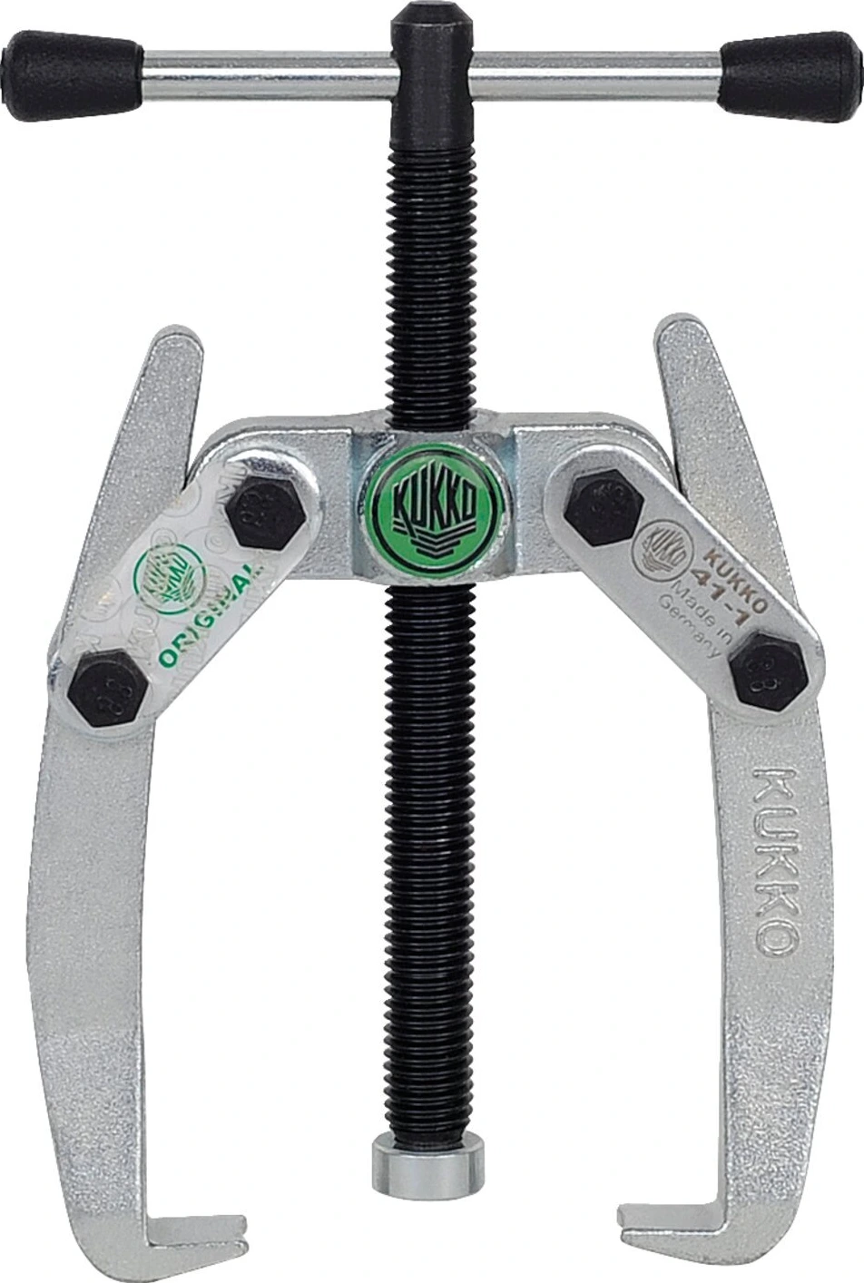 Kukko, universal swiveling jaw gear puller. 2 arms, 65 mm