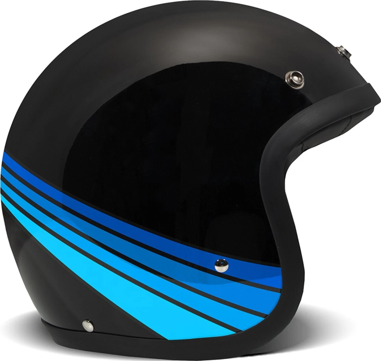 DMD Retro helmet, acqua Black, XS, Gloss