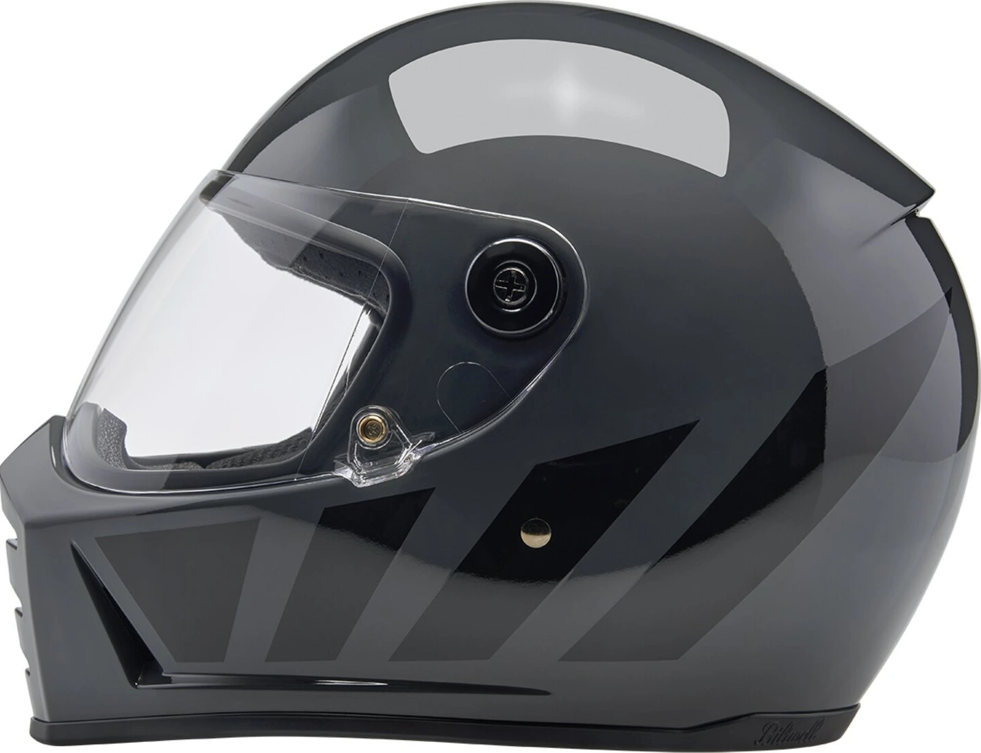 Biltwell Lane Splitter helmet, grey inertia Gray, XS, Gloss