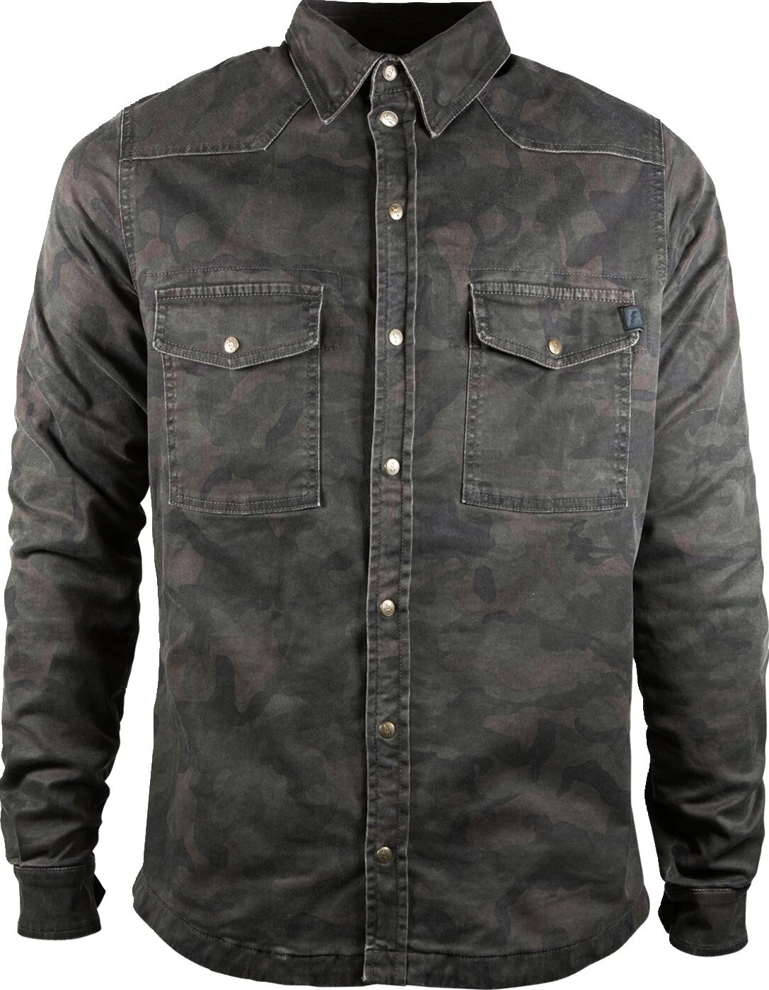 John Doe Motoshirt XTM® camouflage, Green, M