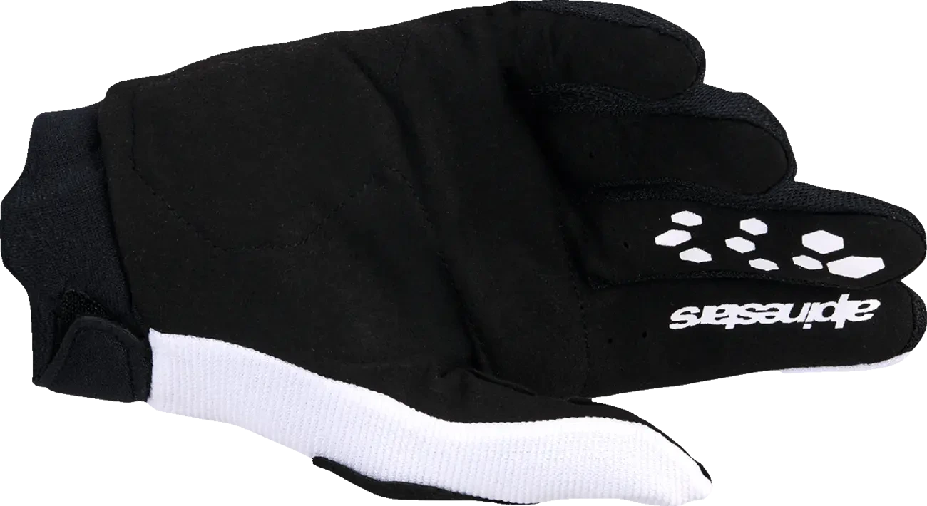 GLOVES 4W FULL BORE V2 WHT/PINK/BLK S