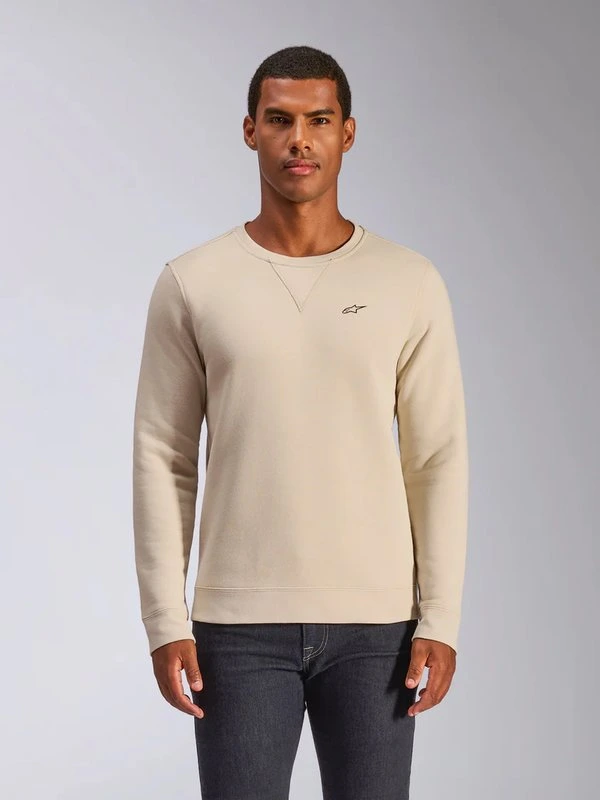 Alpinestars Fleece Positive Crew Off White, M