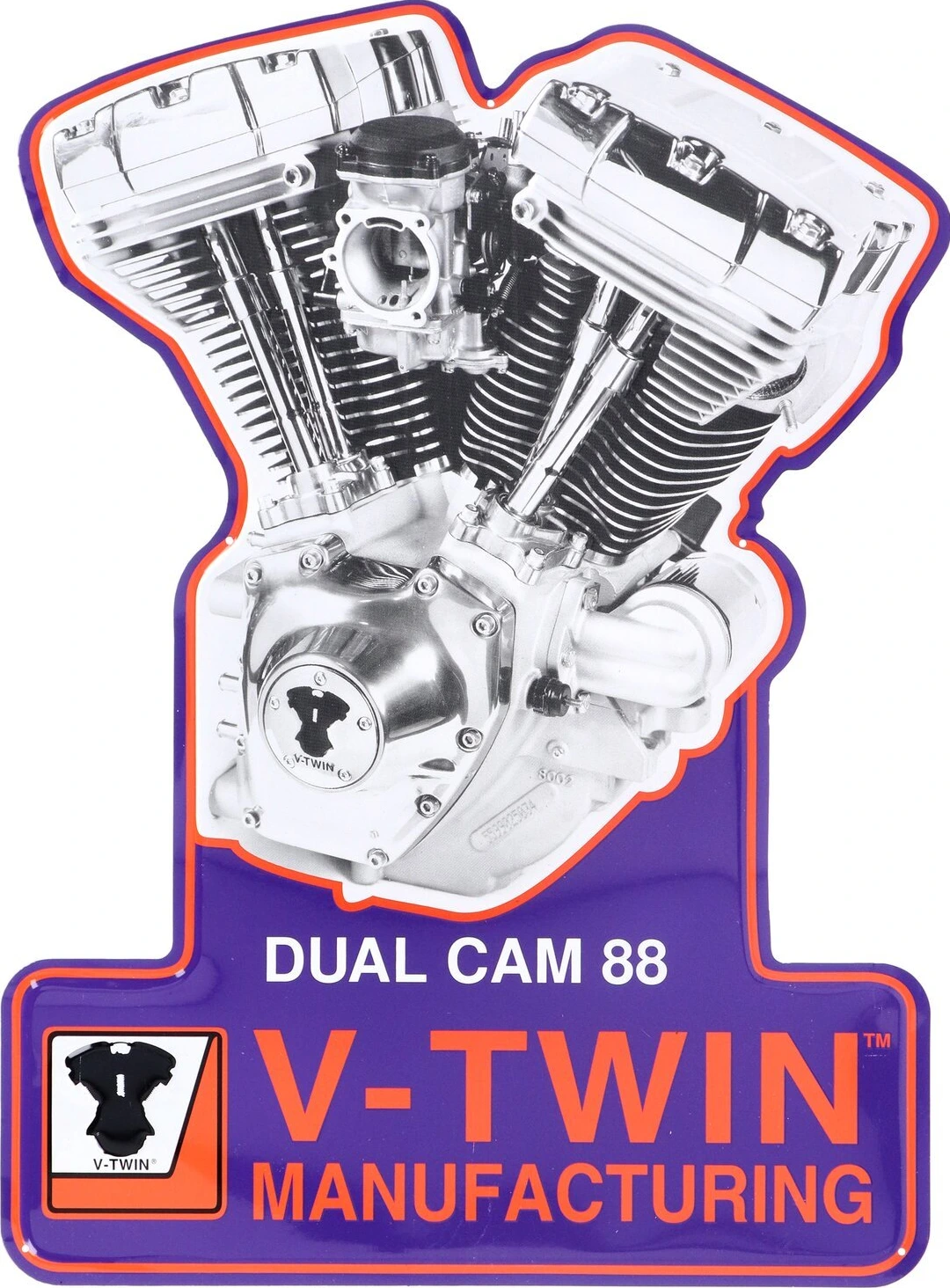 V-Twin Mfg, motor plaque V-Twin engine models