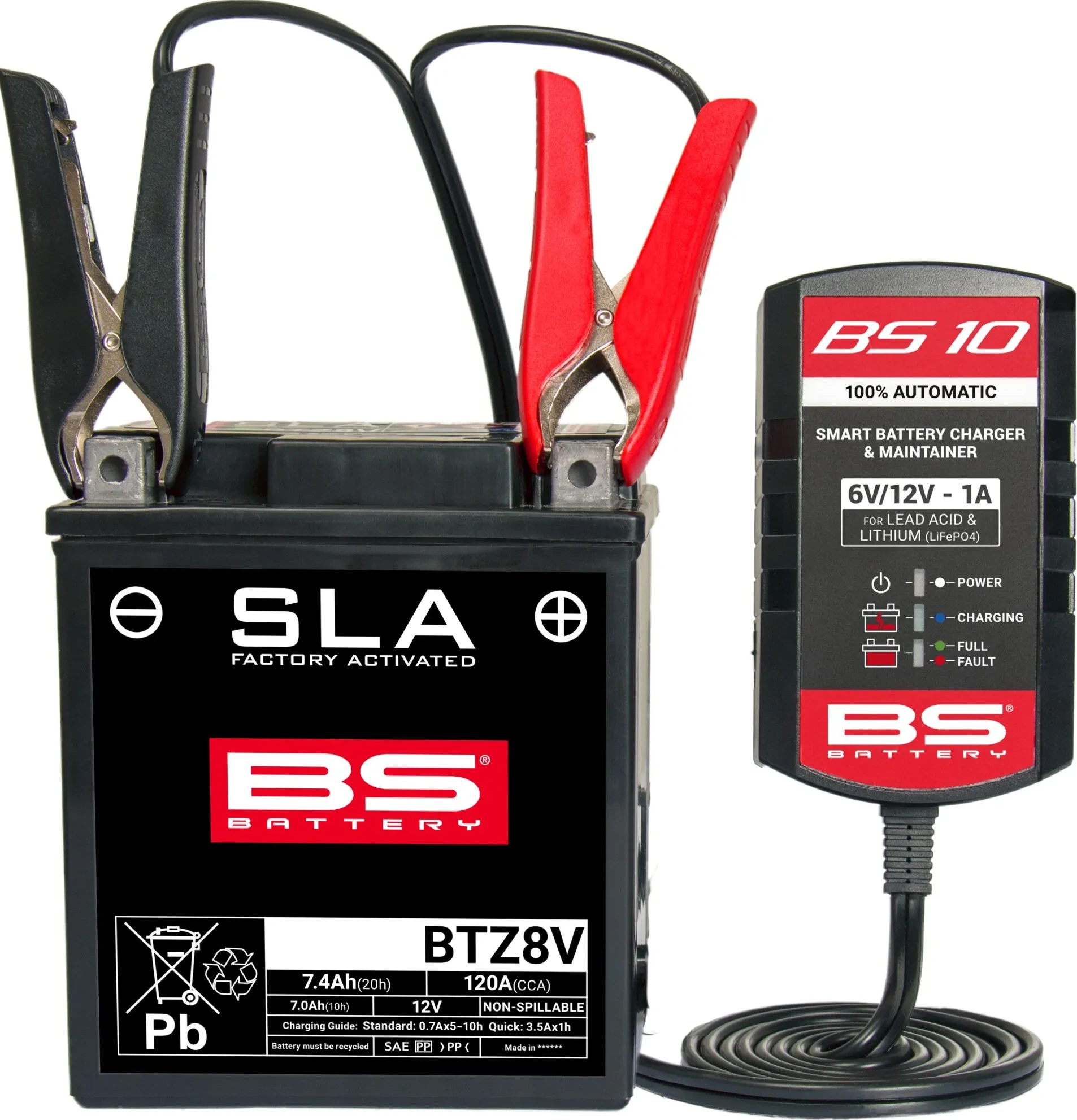 Įkroviklis BS10 6V/12V-1A
