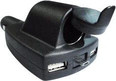 Double USB plug + Micro