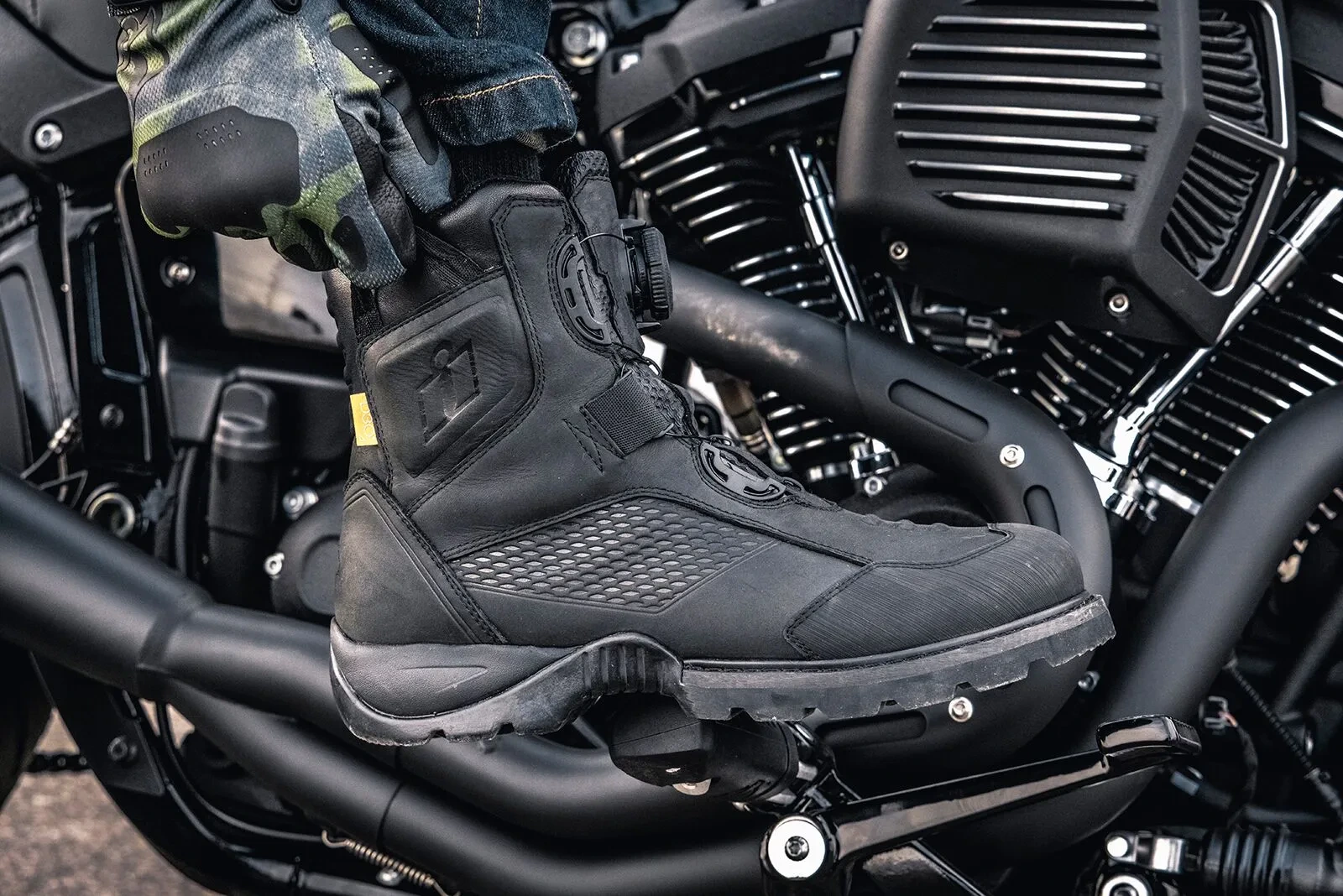 BOOT STORMHAWK BLACK 7