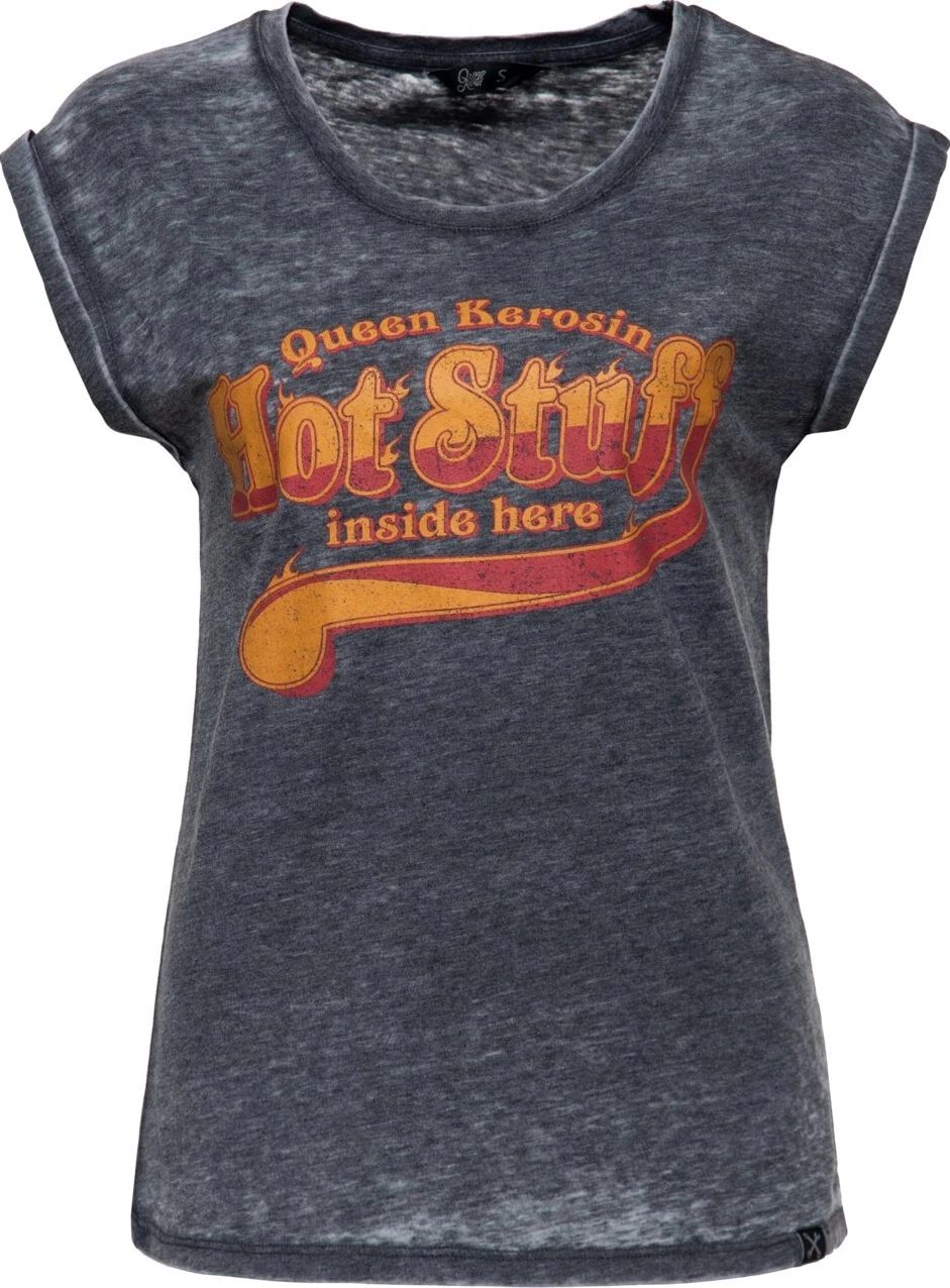 Queen Kerosin Hot Stuff t-shirt, anthracite Gray, M