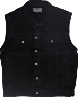 MCS denim vest