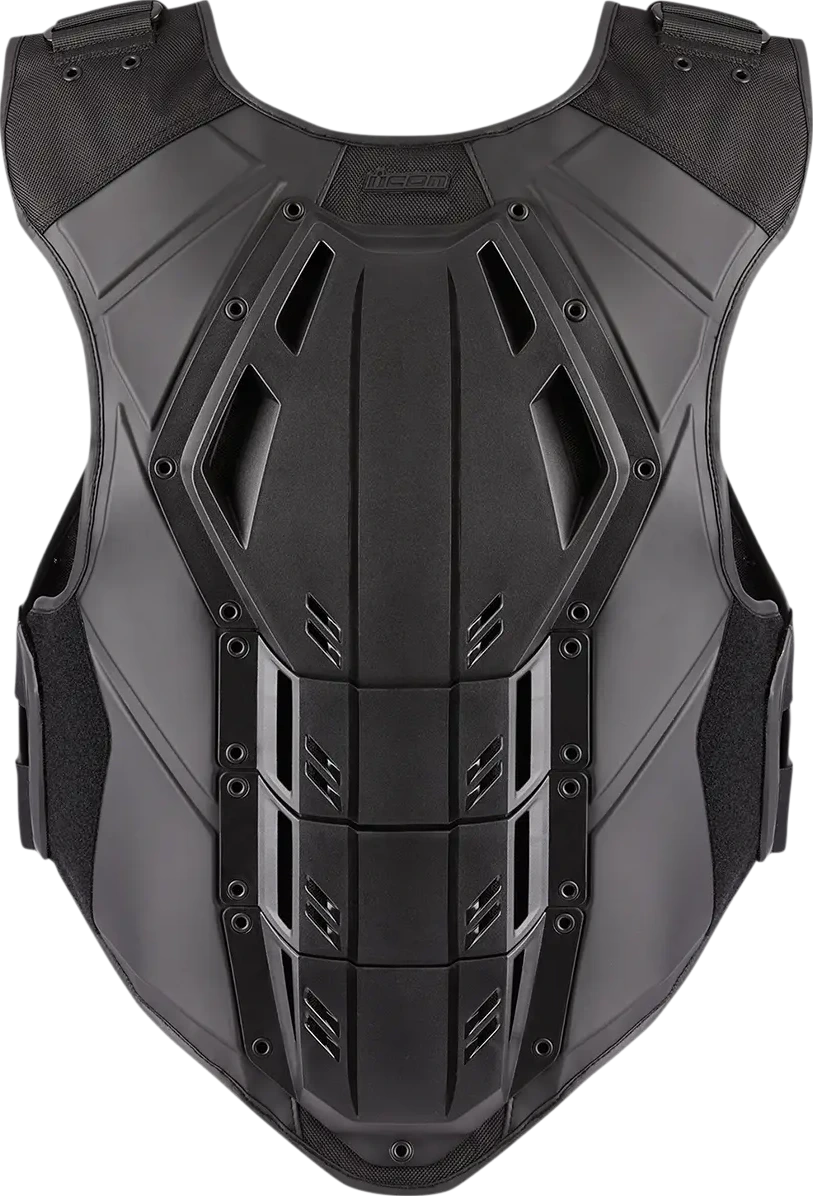 VEST FLD ARMOR3 STL S/M