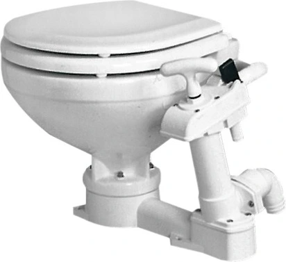 manual toilet 2000 wood seat