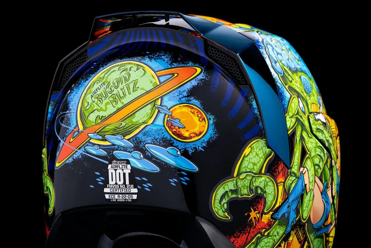 HELMET AIRFLITE BUGOID BLITZ BLUE XS