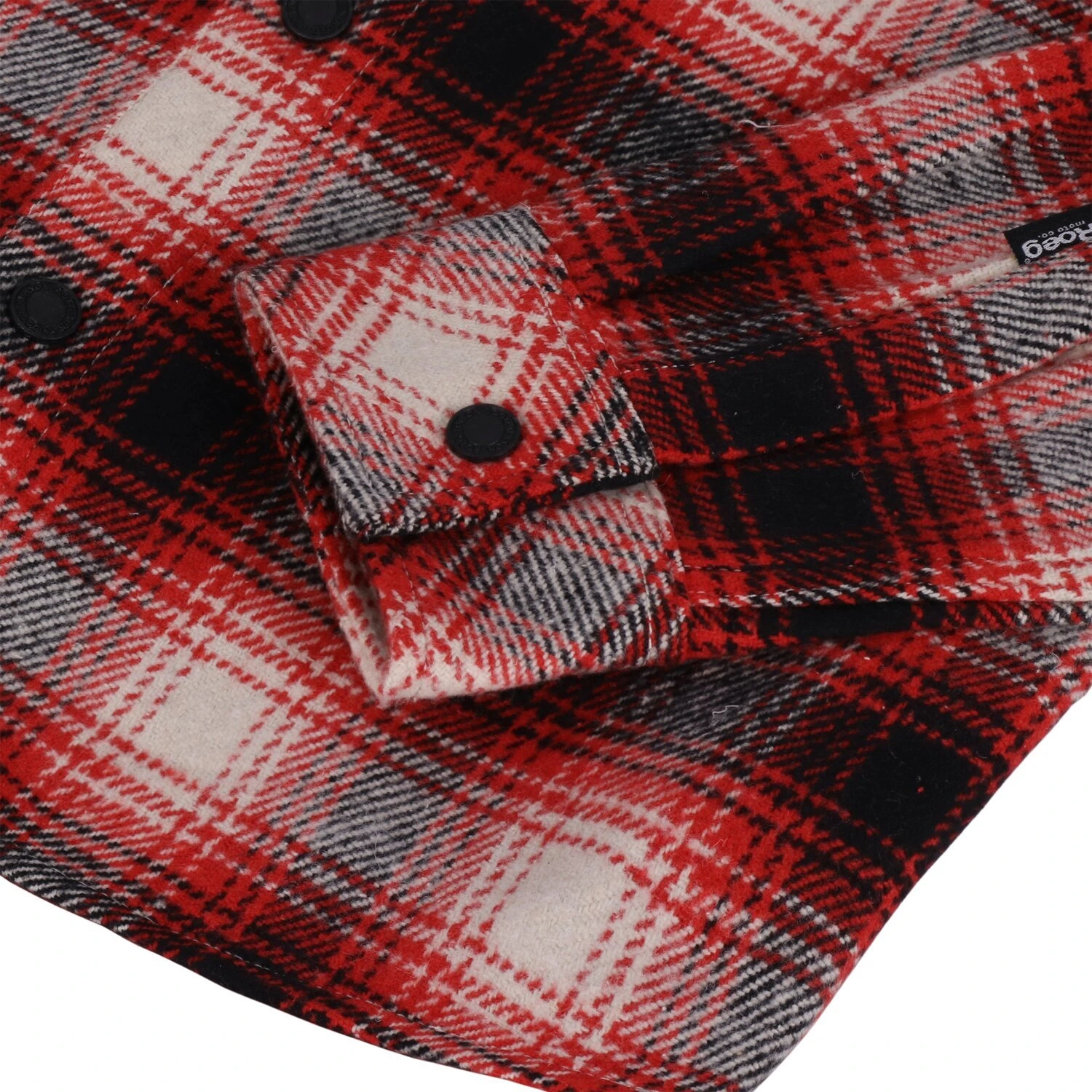 Roeg Blaze Flannel shirt, Red, S