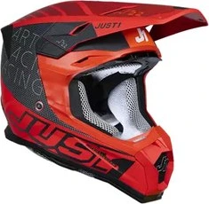 Just1 Helmet J-22 F Dynamo Black/Red, M