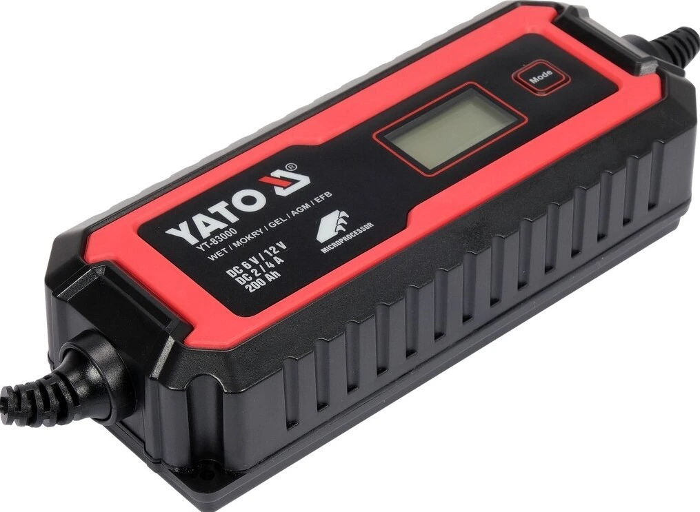 Electronic battery charger 6/12V 2/4A 200Ah