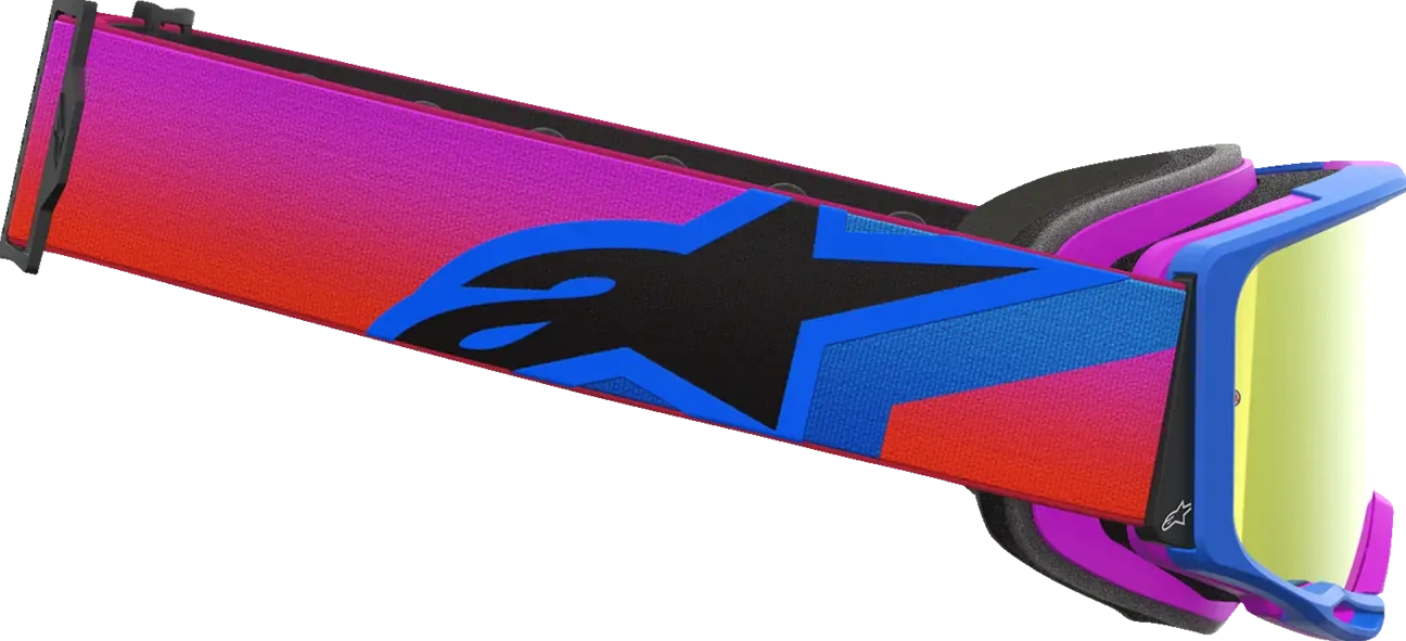 GOGGLE VISION 8 CORP BLUE/PURP/ORG MIRROR-RED