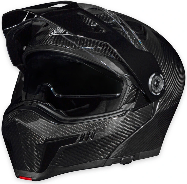 SIMPSON Helmet Journey Carbon matt black, XL